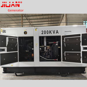 Générateur diesel super silencieux Guangzhou Electricity Equipment Perkins série 1106a, 200 kVA 160 kW, pour mode de fonctionnement en veille, idéal pour appartement - Product Image 2