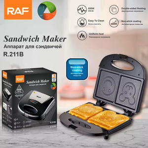 Máquina Eléctrica 6 en 1 para Desayunos: Panqueques, Donuts, Waffles, Panini y Sándwiches (2 Rebanadas) - Product Image 6