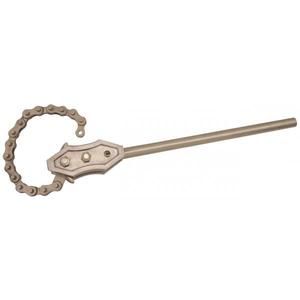 KS TOOLS - 963.1717 BRONZE plus Chain <b>pipe</b> wrench american version (mm) NON-SPARKING PLIERS, <b>PIPE</b> WRENCHES AND <b>PIPE</b> <b>CUTTERS</b> - Product Image 1