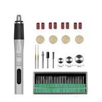Kit de stylo de gravure électrique sans fil industriel personnalisable OEM/ODM, mini-meuleuse à 3 vitesses pour bois, bijoux, bricolage et modélisme