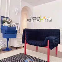 Fauteuil de salon élégant et minimaliste pour la maison Canapé confortable d'accent de beauté pour une utilisation occasionnelle Mobilier facile Salon d'art