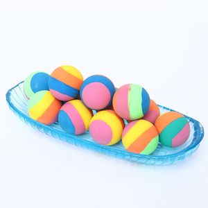 Popular 32mm Unisex Color básico Deportes Malabares Pelotas de juguete Goma hinchable Diseño de rayas cepilladas Máquina expendedora Compatible QF - Product Image 2
