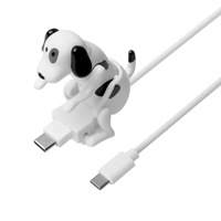 Câble de charge rapide amusant en forme de chien en position de copulation, Micro USB/IOS/Type-C, pour téléphone Apple Android, câble de données, jouets de décompression