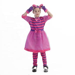 Nouvelle Arrivée BX 2026 - Costume de Chat du <span class=keywords><strong>Cheshire</strong></span> Wizland pour Filles - <span class=keywords><strong>Déguisement</strong></span> d'Halloween et Cosplay pour Fêtes et Jeux de Rôle - Product Image 2
