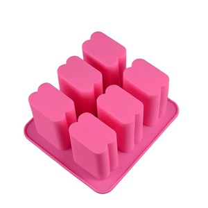 Factory Hot Sale 6 Cavity Rectangular Silicone Body <b>Soap</b> Molds LFGB BPA Free Non Stick Handmade <b>Soap</b> Making <b>Mould</b> - Product Image 2