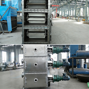 브라질 폐타이어 재활용 시설 위생 폐기물 고무/플라스틱/플라스틱 조각을 오일로 변환하는 연속 열분해 기계 - Product Image 2