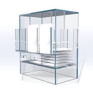 Bespoke clear Acrylic Sports Trading Card <b>Display</b> showcase Lucite Mylar Flower Bag Box Dispenser - Product Image 4