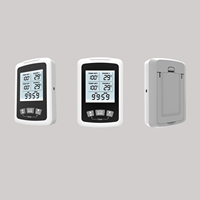 Termometer Daging Digital Nirkabel ThermoPro TP25 dengan 4 Probe & Aplikasi, Terbuat dari Plastik Tahan Lama