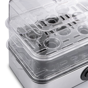 AKANE 500W Chaudière à oeufs Caldera De Huevos avec conception à deux couches Fonctionnement à un bouton et protection contre la surchauffe - Product Image 6