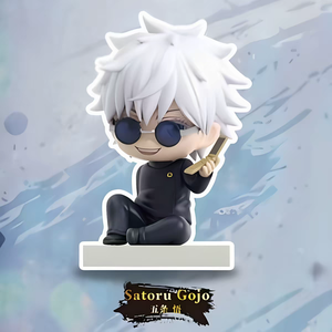 Vendita all'Ingrosso di Autentiche Figure Collezionabili EAKI <span class=keywords><strong>Jujutsu</strong></span> <span class=keywords><strong>Kaisen</strong></span> Serie Cute Sitting, Blind Box, Ornamenti da Scrivania e Giocattoli Anime - Product Image 3