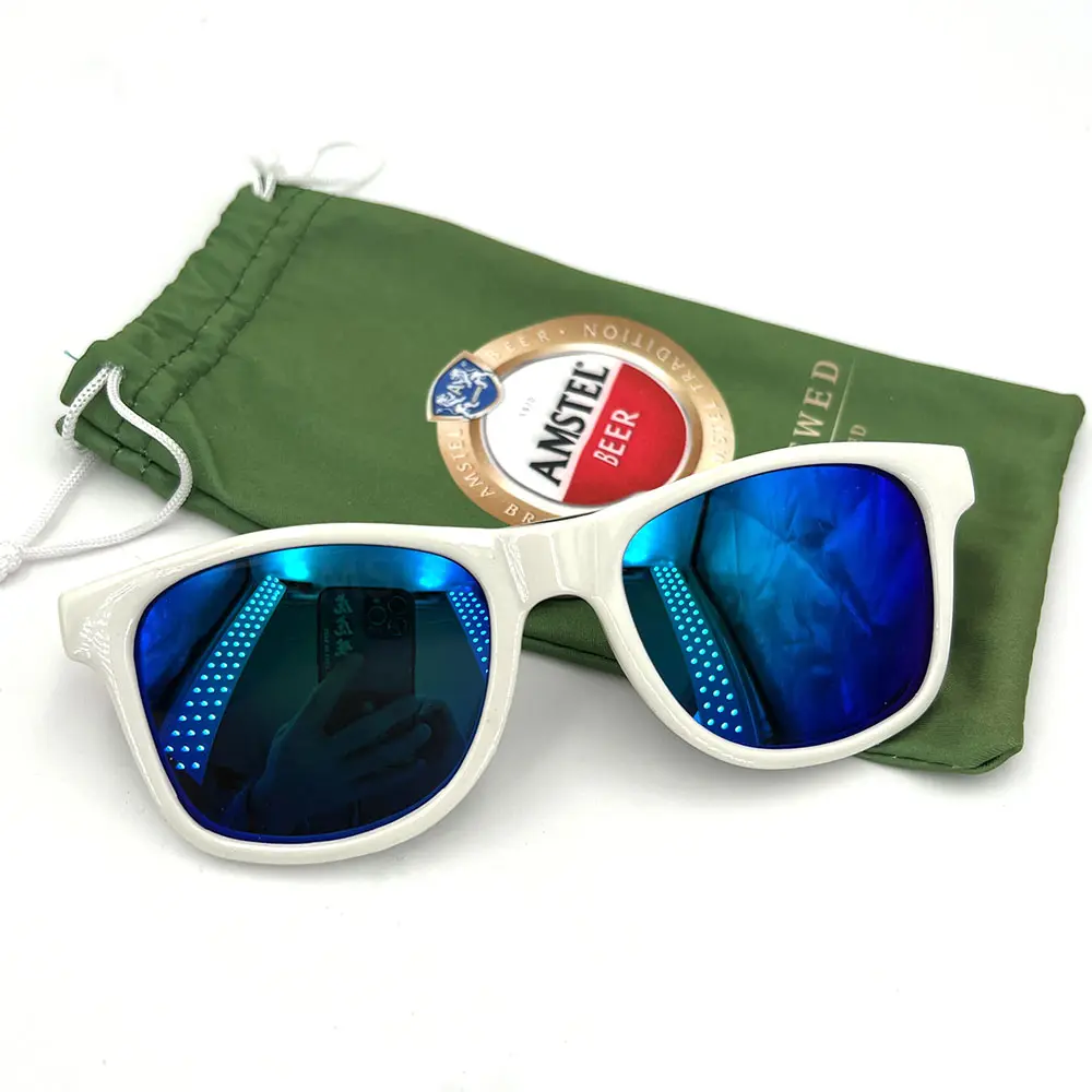 Kinh Doanh Giveaway Khuyến Mại Giá Rẻ OEM Sunglasses Với Thương Hiệu Satin Pouch Designer Sunglasses