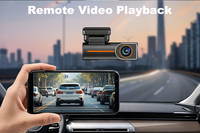 Appareil GPS 4G en temps réel d'usine OEM avec double caméra arrière filaire pour l'enregistrement vidéo et la lecture de vidéos en réseau