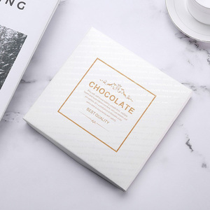 Tùy Chỉnh Giống Như Bánh Bông Lan Sô Cô La Kẹo Thẻ Giấy Hộp Bao Bì Cho 9 Miếng Sô Cô La Với Bộ Chia Cho Ngày Valentine - Product Image 3