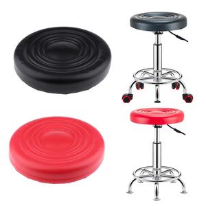 Semplice Design moderno rimovibile in pelle sgabello da Bar cuscino rotondo in acciaio sedia per la cucina Club Home Bar in tessuto rosso - Product Image 6