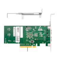 Tarjeta de Red de Escritorio X540-T2 10GbE de Doble Puerto PCIe X8 con Chip Intel X540, 2 Puertos RJ45, Adaptador Ethernet Cableado de 10Gbps, en Stock