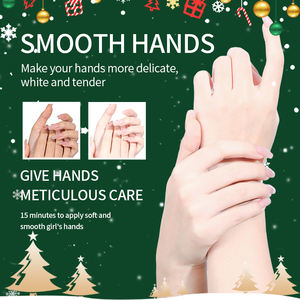 Masque pour les mains en feuille jetable, infusé de perles, anti-rides, blanchissant, hydratant, gants pour peaux normales - Product Image 6