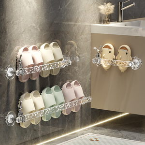 Hot Sale High Quality <b>Wall</b> <b>Mounted</b> <b>Shoes</b> Organizer bar Rack Nail Free Behind Door Bathroom <b>Shoes</b> <b>Storage</b> Rack - Product Image 1