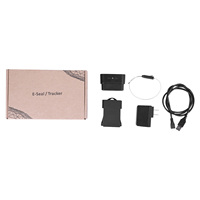 Traceur GPS automobile facile à installer pour conteneurs et fourgons, avec scellé de verrouillage rechargeable, 12 mois, pour la sécurité du transport d'actifs