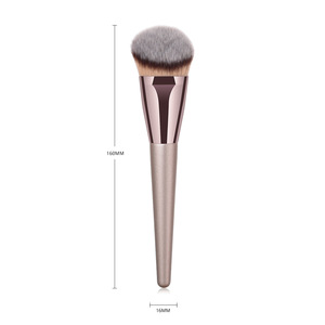 <span class=keywords><strong>Pennello</strong></span> <span class=keywords><strong>fondotinta</strong></span> oro Champagne liquido perfetto Pro conica lucidatura scolpita pennelli per trucco angolati strumenti - Product Image 3