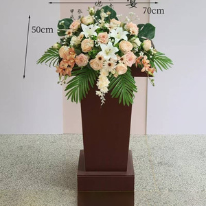 ช่อดอกไฮเดรนเยียเทียมสีฟ้าก้านยาวพลาสติกเหมือนจริงน้ำหนักเบากันน้ำสีชมพูสำหรับสวนในงานแต่งงาน - Product Image 4