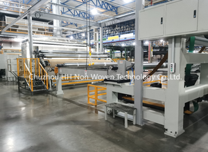 สายการผลิต <span class=keywords><strong>SSS</strong></span> spunbond ฉนวนกันเสียงรถยนต์อัจฉริยะมีประสิทธิภาพ - Product Image 4