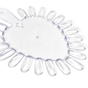 Lot de 10 présentoirs de faux ongles en forme de cœur, 21 modèles, transparents, naturels, pour la pratique du gel, carte de couleurs, outil de formation en manucure - Product Image 6