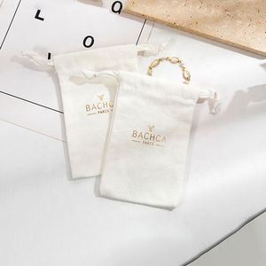 Bolsa de Algodón con Cordón, Bolsa de Algodón para Empaque para Mujer - Product Image 3