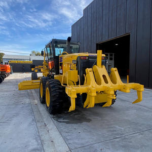 Niveleuse Komatsu pour travaux routiers à vendre avec lame à fonctionnement fluide, idéale pour les travaux municipaux et les projets d'infrastructure - Product Image 4
