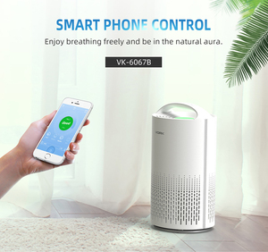 Purificador de Aire Inteligente para el Hogar, Habitaciones Grandes, con Control por WiFi, Pantalla de Calidad del Aire (AQI), Modo de Sueño y 3 Velocidades, en Venta - Product Image 3