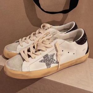 Zapatillas Planas Unisex de Alta Calidad 2026, Estilo Gold Goose, Cuero Genuino, Venta al Por Mayor, Diseño Retro Casual y Moderno, Zapatos de Skate - Product Image 2