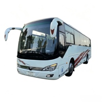 Autocar de luxe d'occasion Yutong 50 places, modèle 2017, moteur Yuchai Euro 5, bus de transport de passagers d'occasion à vendre