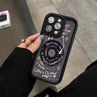 Étui Musical pour iPhone 17 16 15 14 13 12 11 Pro Max XS X XR 8 7 6S 6 Plus SE – Coque Antichoc en Silicone Liquide Souple