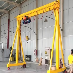 Gantry <b>Crane</b> 3 Ton Mobile Adjustable With Wheels For Workshop Use - Product Image 3