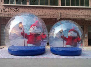 Beliebte Weihnachts show <span class=keywords><strong>Ball</strong></span> Show <span class=keywords><strong>Ball</strong></span> Werbung Aufblasbare Schneekugeln <span class=keywords><strong>Ball</strong></span> - Product Image 4