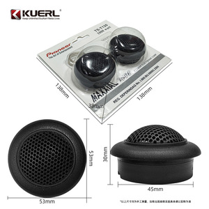 Pioneer Ts T120 มินิทวีตเตอร์ 1000 วัตต์ ระบบเสียงรถยนต์แบบเพียโซอิเล็กทริก อัพเกรด 5khz 20khz  ตอบสนองความถี่  สีดำ - Product Image 2