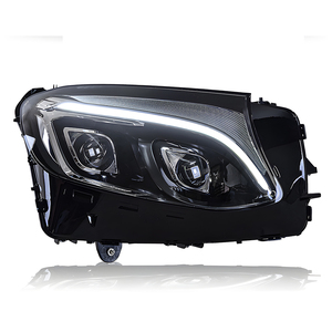 Phares avant pour Mercedes-Benz <span class=keywords><strong>GLC</strong></span> W253 2016-2019, ensemble de phares automobiles, mise à niveau haut de gamme, lentille de projecteur LED X253, accessoires <span class=keywords><strong>d</strong></span>'outillage - Product Image 1