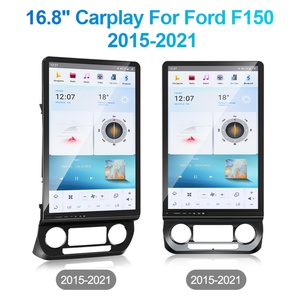 Navihua Écran Tesla Android Carplay Moniteur Stéréo Autoradio Kit de mise à niveau de l'autoradio Accessoires pour Ford F150 F250 2015-2021 - Product Image 2