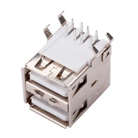 Venta directa de fábrica, resistente a altas temperaturas, Conector de enchufe USB tipo C, Conector de placa de enchufe de grado USB tipo B