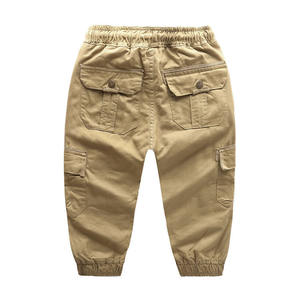 Pantalones de Moda para Niños, Ropa Infantil de Algodón, 6 Bolsillos, con Encaje - Product Image 5