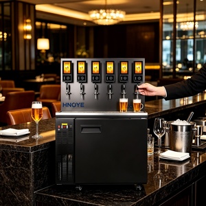 Enfriador de Cerveza Comercial de Acero Inoxidable, Dispensador de Cerveza de 2 Grifos para Restaurante o Bar - Product Image 5
