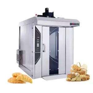 Automatic rotary oven 16 plates commercial cake bread tart oven