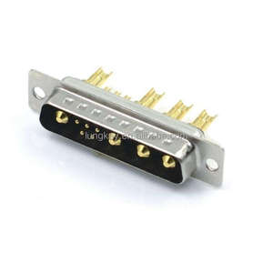 ขั้วต่อสายไฟกำลังสูง 9W4 แบบตัวผู้ชนิดบัดกรี รองรับกระแสสูง - Product Image 1