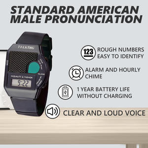 Meertalige Digitale Praten Horloge Met Tijd En Alarm Voor Slechtzienden En Blind Mensen - Product Image 2