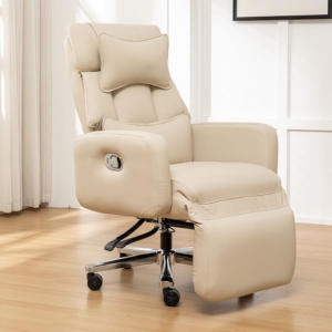 <span class=keywords><strong>เก้าอี้</strong></span>ผู้บริหารที่นั่งสบายเหมือนบนปุยเมฆ ปรับหมุนและปรับความสูง<span class=keywords><strong>ได้</strong></span> เหมาะสำหรับการนั่งทำ<span class=keywords><strong>งาน</strong></span> งีบหลับ และเอนหลัง<span class=keywords><strong>ได้</strong></span>นานๆ - Product Image 5