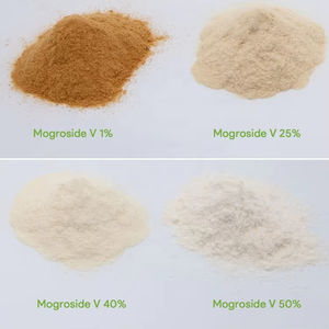 도매 천연 Momordica Grosvenori 추출물 순수 Mogroside V 감미료 수도사 과일 추출물 - Product Image 2