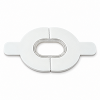 Pansement respirant en polyester non tissé Spunlace pour capteur CGM avec coque moulée, taille personnalisée, fourniture directe usine