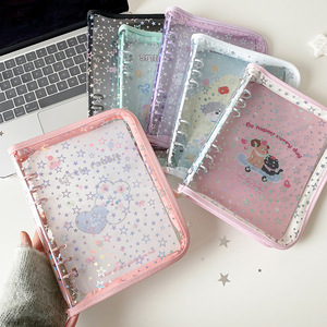<span class=keywords><strong>Album</strong></span> <span class=keywords><strong>photo</strong></span> A5 avec fermeture éclair en forme d'étoile laser, <span class=keywords><strong>album</strong></span> transparent pour collection de cartes, <span class=keywords><strong>album</strong></span> pour cartes A5, <span class=keywords><strong>album</strong></span> de rangement pour petites cartes de 3 pouces, amour - Product Image 6