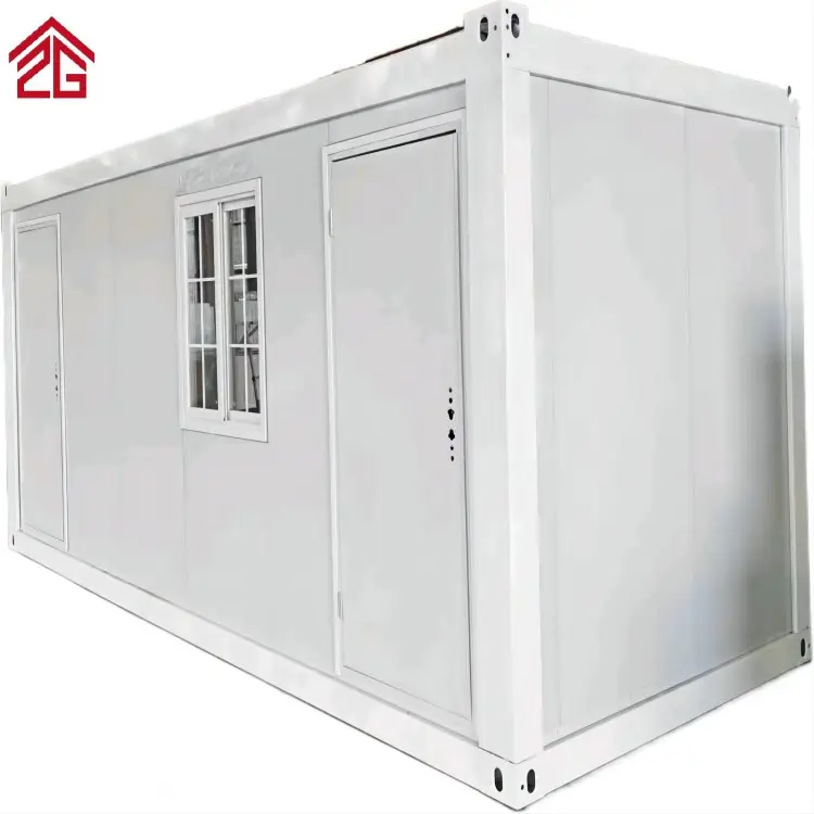 20ft 40ft Goedkope Verzendkosten Luxe Structuur Flat Pack Containers Geprefabriceerde Huis Te Koop Groene Huis Eenvoudige Installatie