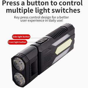 Lámpara Telescópica Multifuncional Ch 028 Recargable Magnética para Camping con Carga USB y Cabezal Ajustable - Product Image 5