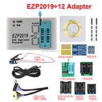 EZP2019 +-programador EZP2019 Plus con 12 adaptadores USB SPI, actualización de alta velocidad, EZP 2019, compatible con sistema Win7 WIN 8